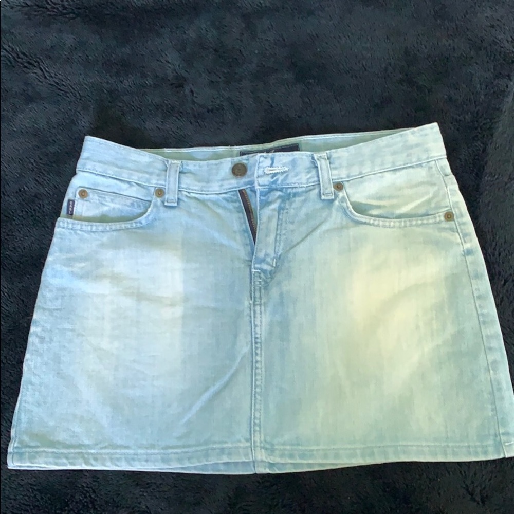 Women’s Denim Skirt Sz S Earl Jeans Light blue